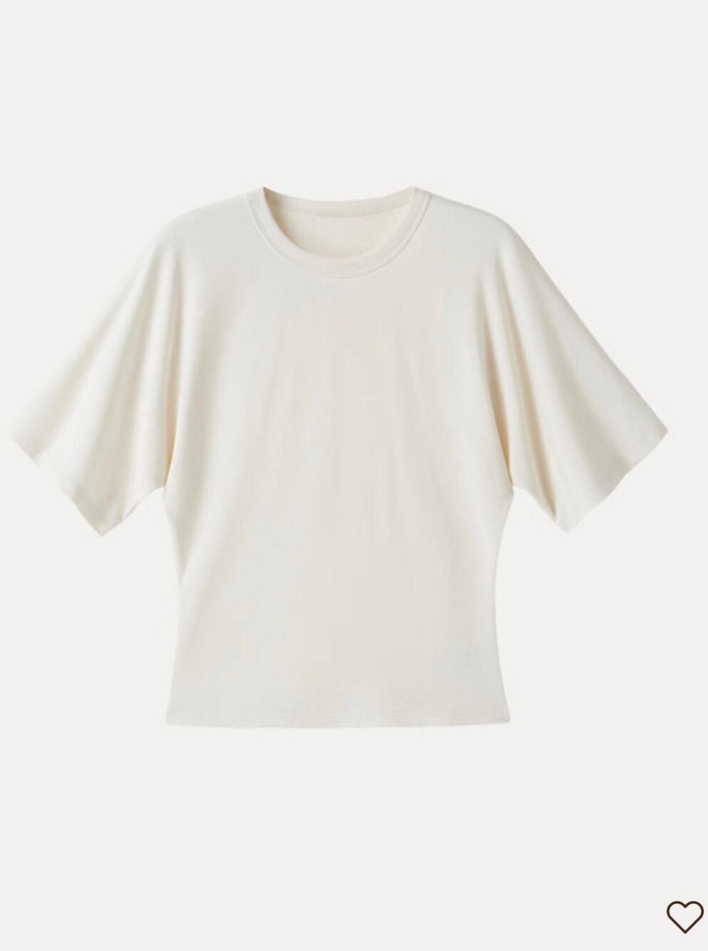 OGLmove Cream White Stand Collar V-Neck Short Sleeve Top Size XS New NWT